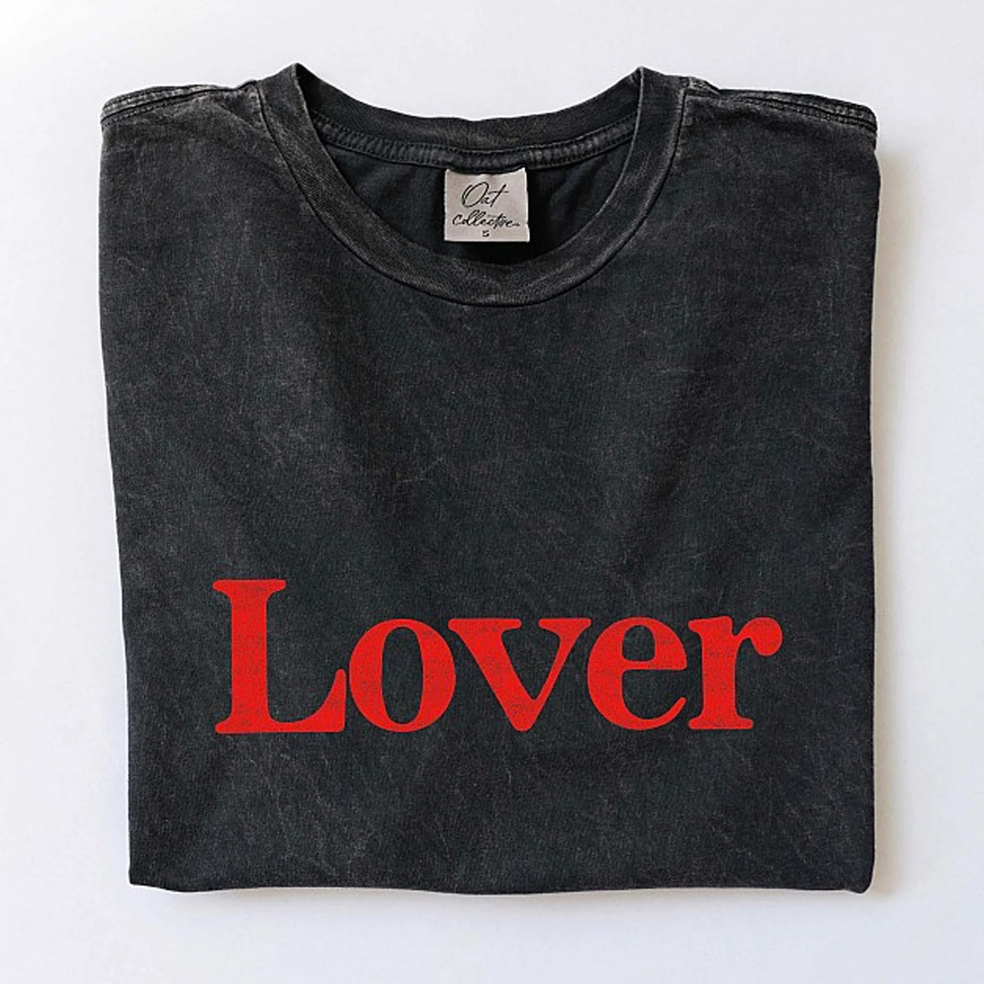 Lover Women's Graphic Tee, Mineral Black | SpearmintLOVE
