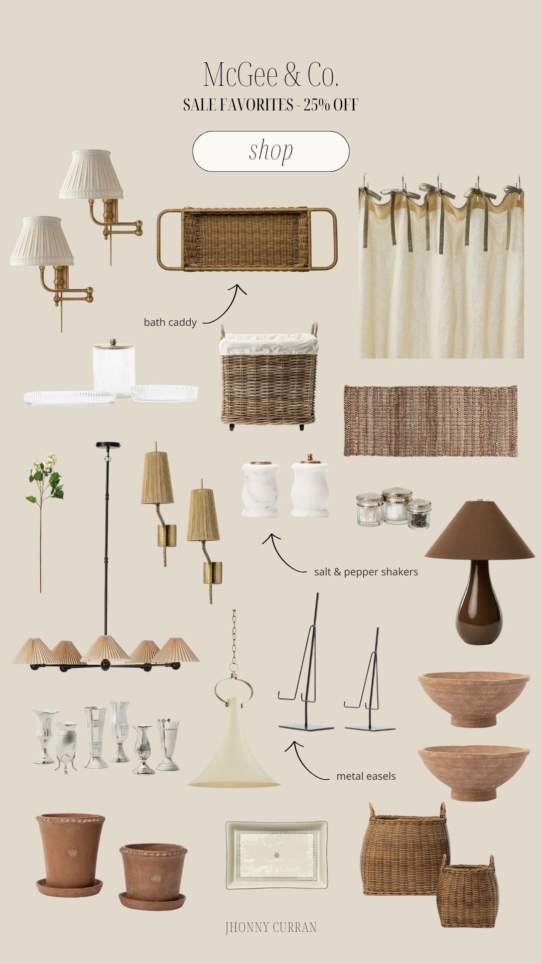 Up to 25% off select items at McGee and Co! 

Home decor, spring home decor 

 #LTKSeasonal #LTKHome #LTKSaleAlert