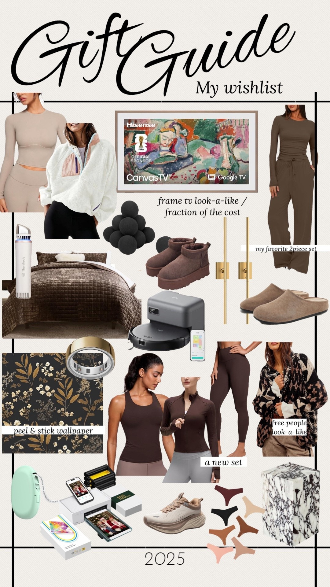 Gift guide: my Amazon wishlist!

#LTKGiftGuide #LTKHoliday #LTKActive