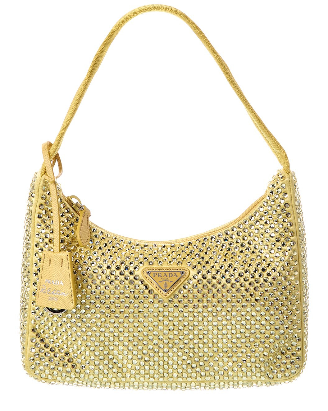 Re-Edition 2000 Crystals Satin Mini Bag | Rue La La