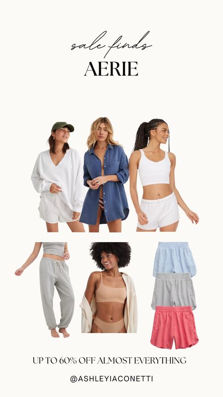 Aerie right now 60% off almost everything! $20 shorts - so many great deals 

#LTKStyleTip #LTKSaleAlert