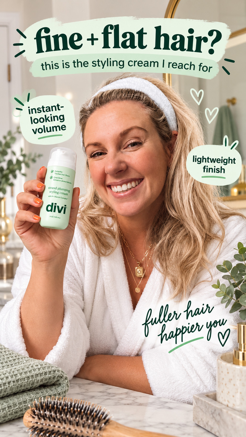 If your hair tends to fall flat, a volume mousse can give your roots that extra lift before styling. This one is a great pick for creating fuller-looking hair while keeping your routine simple. 

 #LTKselfcare #LTKSaleAlert #LTKBeauty