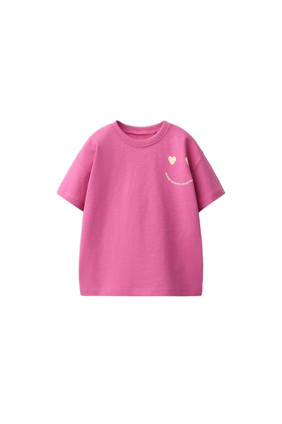 TEXT PRINT T-SHIRT | Zara US
