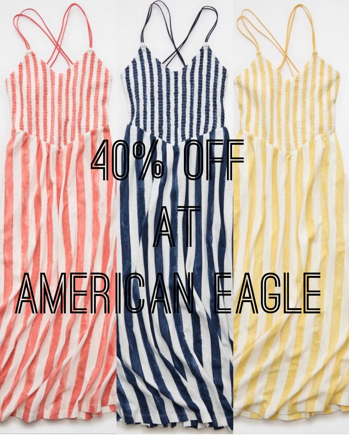 Sundress
Maxi dress 
Striped dress 
American eagle sale
Summer dresses
Tank dress 

#LTKootd #LTKSaleAlert #LTKmomlife