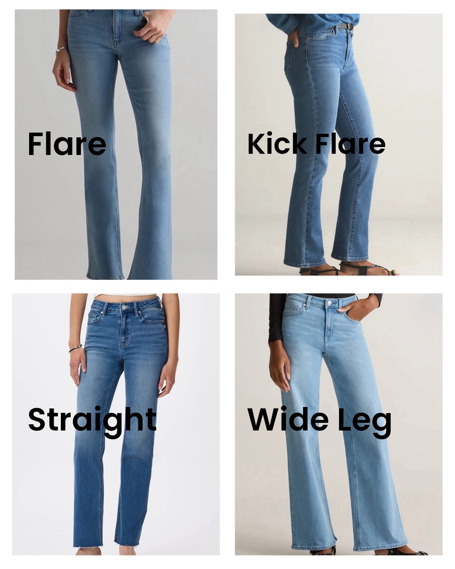 $50 a pair for premium denim, fit is TTS, multiple colors. 

#LTKPetite #LTKOver40 #LTKMidsize