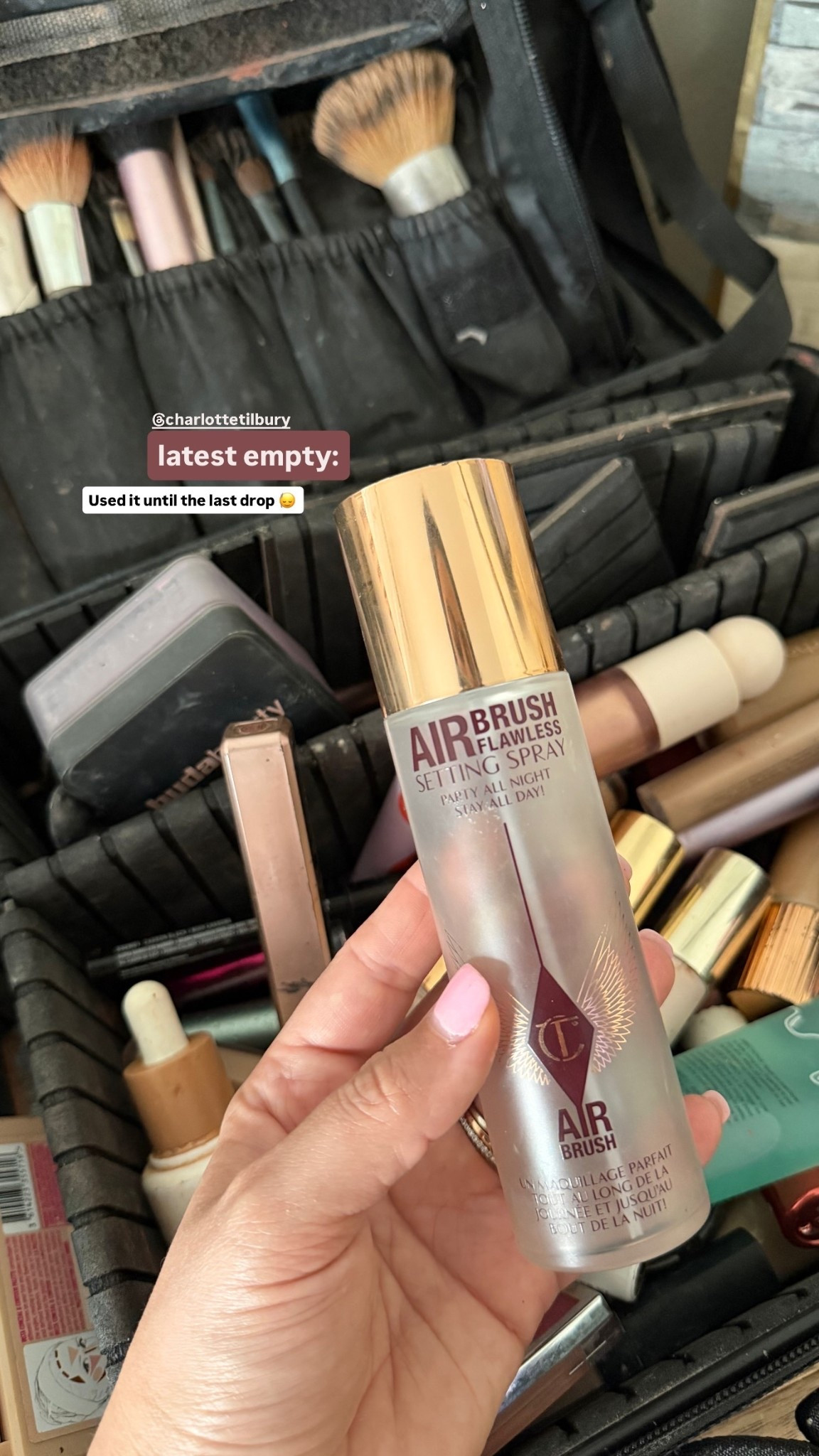 Used it until the last drop 🙂‍↕️ latest empty: @charlottetilbury

#LTKTravel