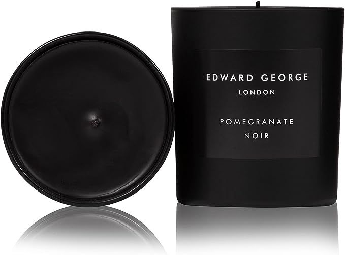 Pomegranate Noir Scented Candle Edward George London - 50 Hour Burn Time, 220g | Amazon (UK)