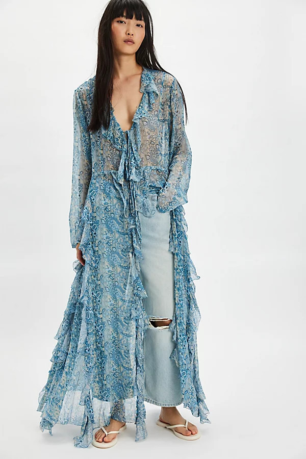 Samantha Chiffon Maxi Top | Free People (Global - UK&FR Excluded)