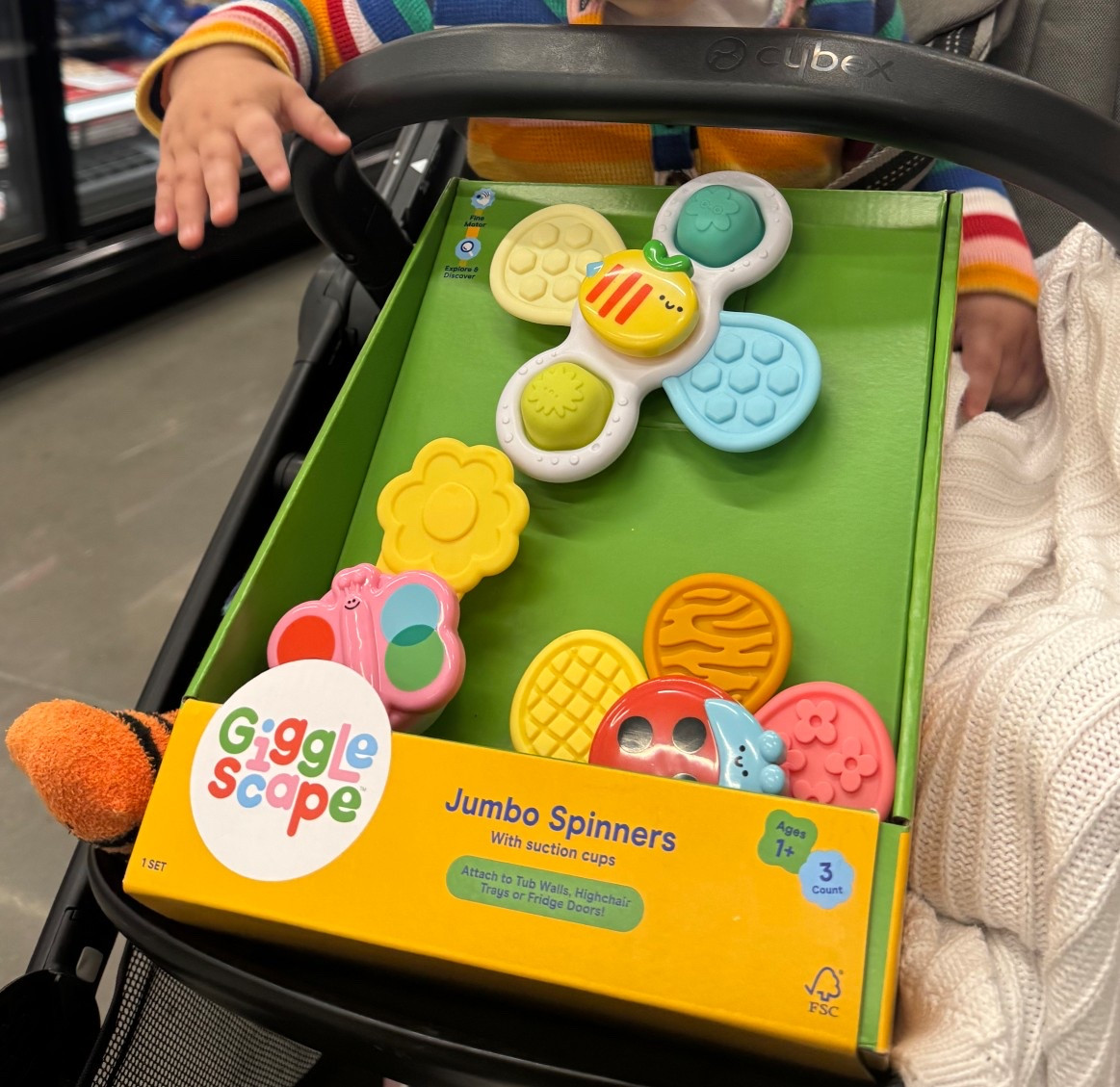 Target GIGGLESCAPE Jumbo Spinners! 🤍💫

#LTKFamily #LTKKids #LTKBaby