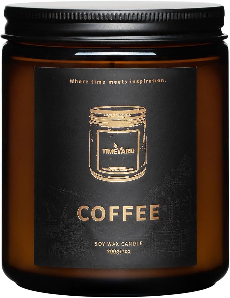 TIMEYARD Coffee Scented Candle for Home Decor, Funny Candles for Birthday Gift, Soy Wax Aromather... | Amazon (CA)