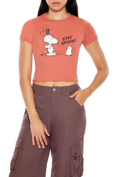 Stay Spooky Snoopy Graphic Tee | Forever 21