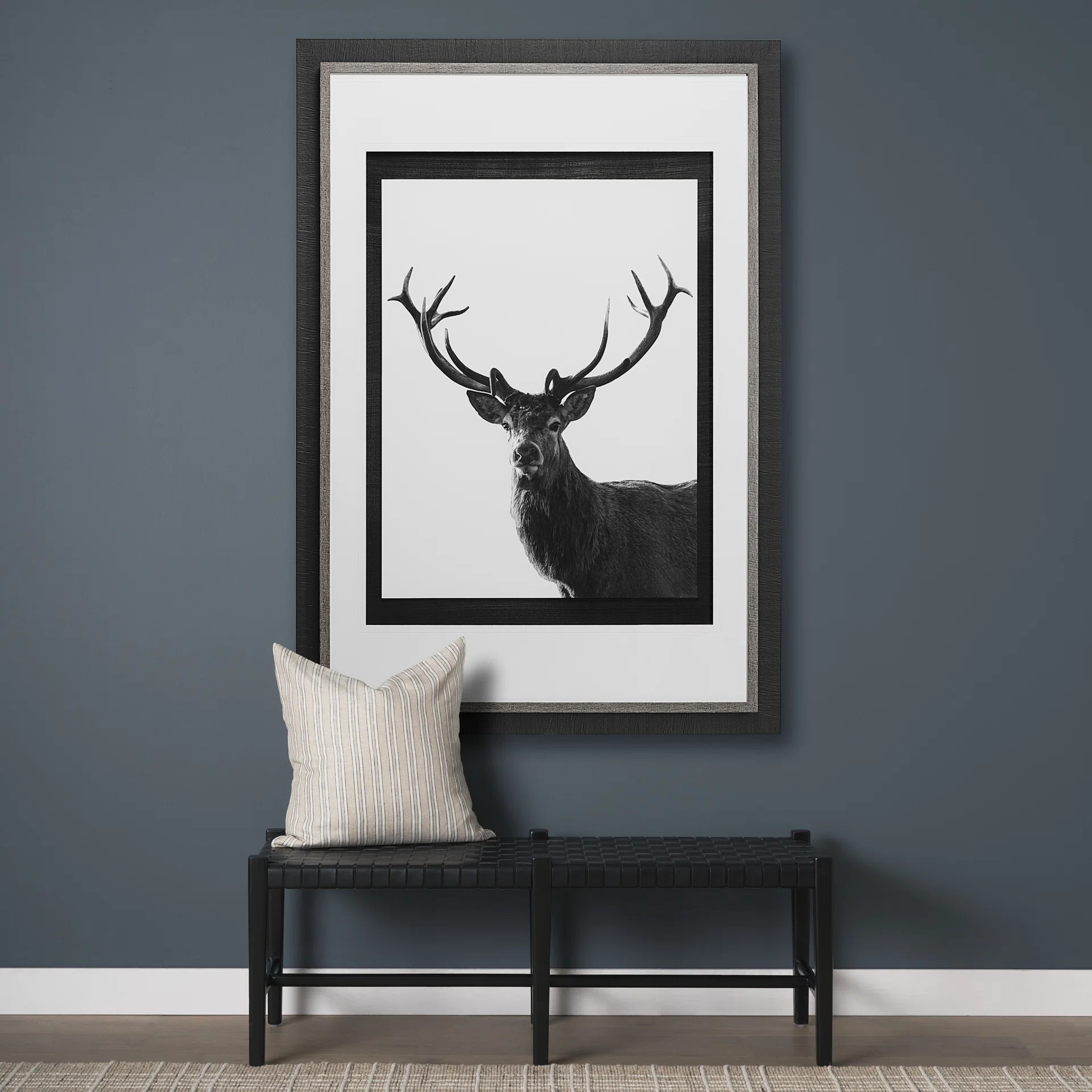 Forest Royal Grand by Matthew Roseveare Hand Embelished Textured Framed Art Photo Matted under Gl... | Wayfair North America