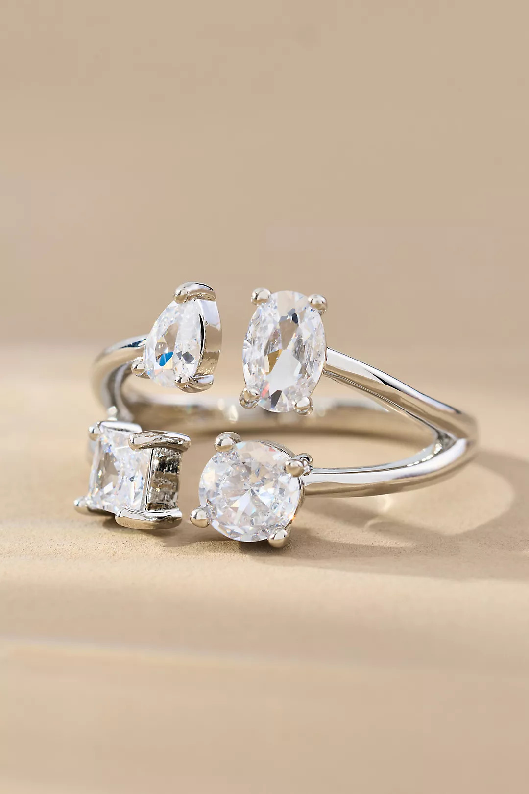 Stacked Rhinestone Ring | Anthropologie (US)