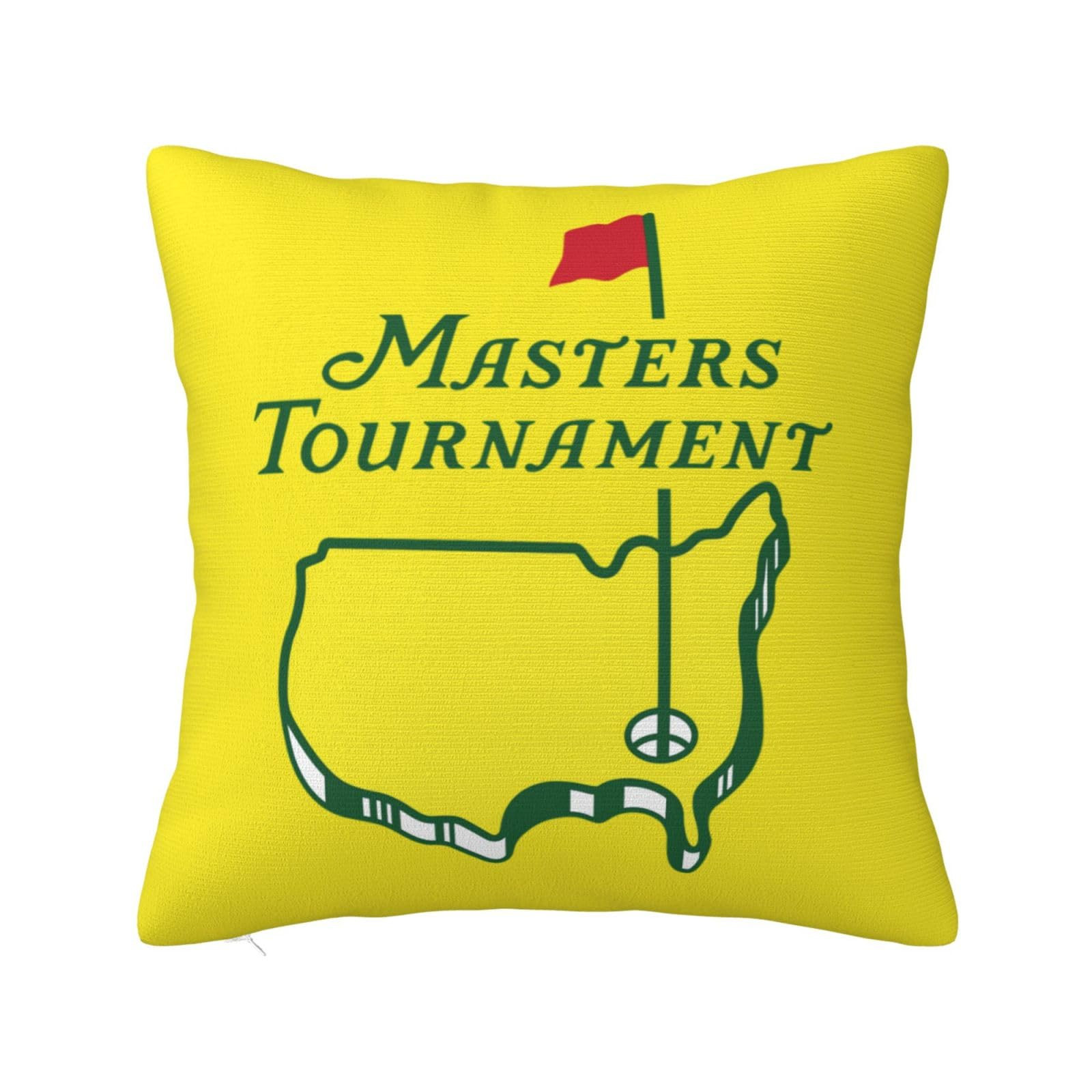 Masters Augusta National Golf Tournament Throw Pillow Case Square Cushion Cover Standard Pillowca... | Amazon (US)