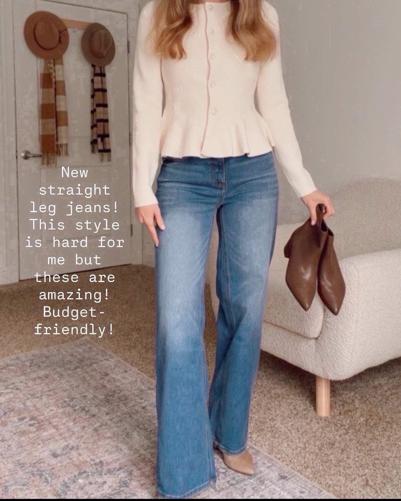Possibly the only straight leg jeans that work for these curves!



#LTKOver40 #LTKSeasonal #LTKmomlife