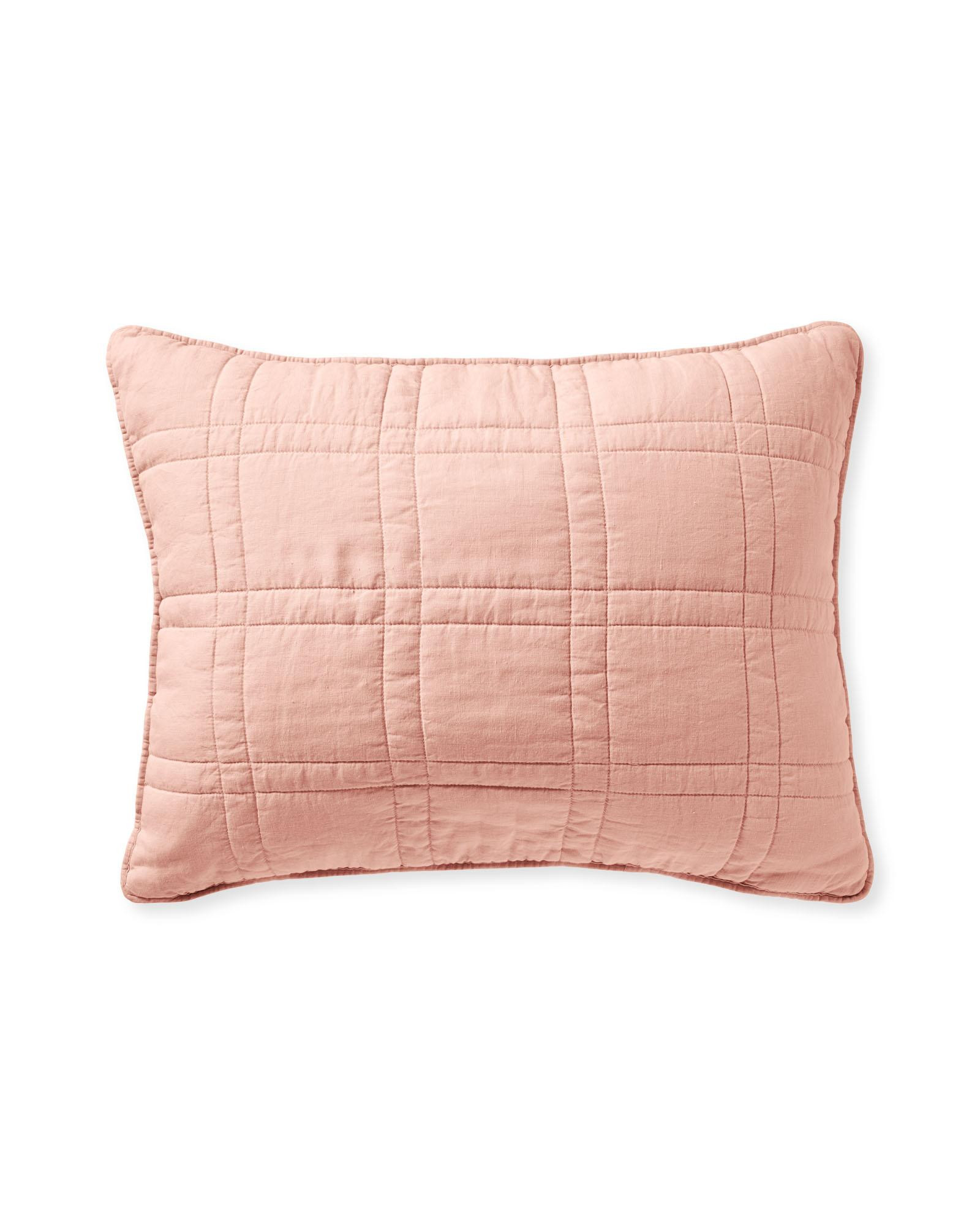 The Washed Linen Sham | Serena and Lily