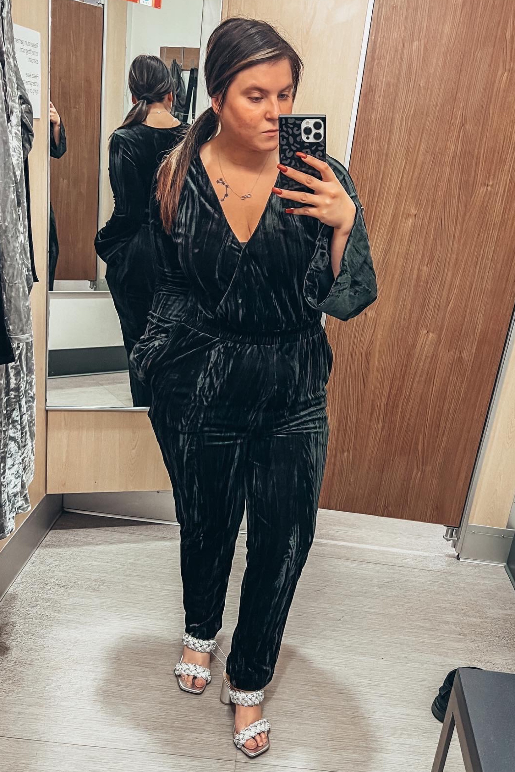 Snagged this velvet jumpsuit for Las Vegas birthday trip also can be cute for the holidays

#LTKHoliday #LTKstyletip #LTKtravel