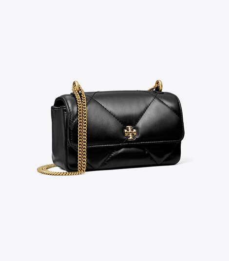 MINI KIRA DIAMOND QUILT METALLIC FLAP BAG | Tory Burch (US)