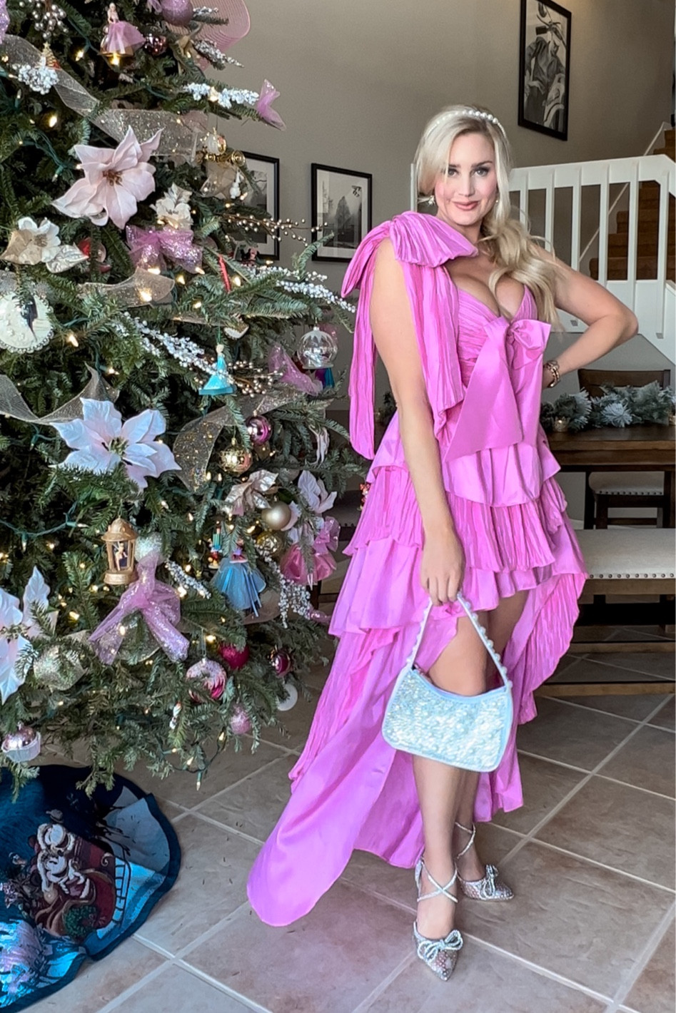 NYE party look for pink girly girls 

#LTKstyletip #LTKSeasonal #LTKHoliday