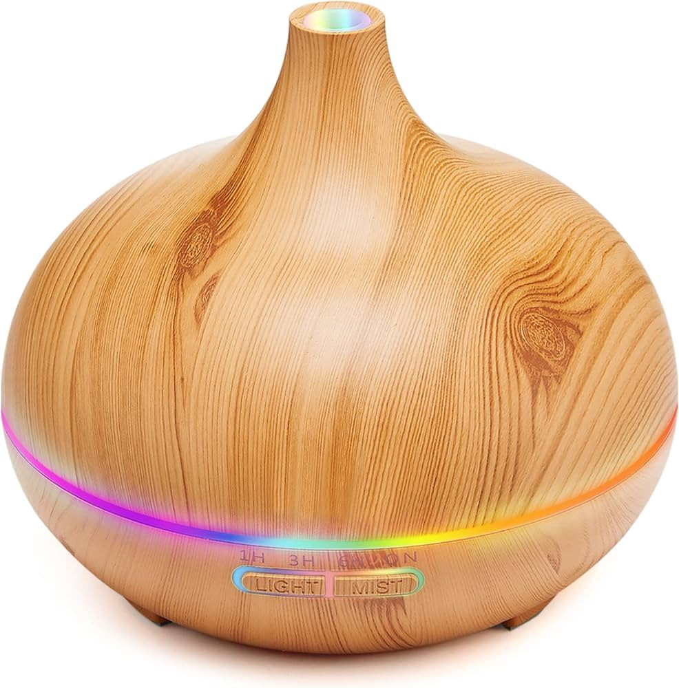 Aroma Diffuser for Essential Oil Large Room,Office Essential Oil Diffusers for Home Kids, Cool Mi... | Amazon (US)