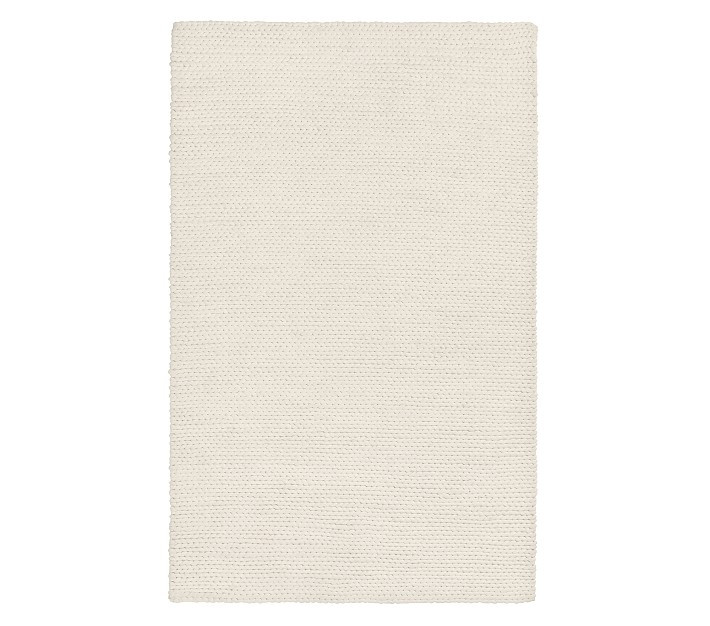 Braided Knit Rug | Pottery Barn Kids