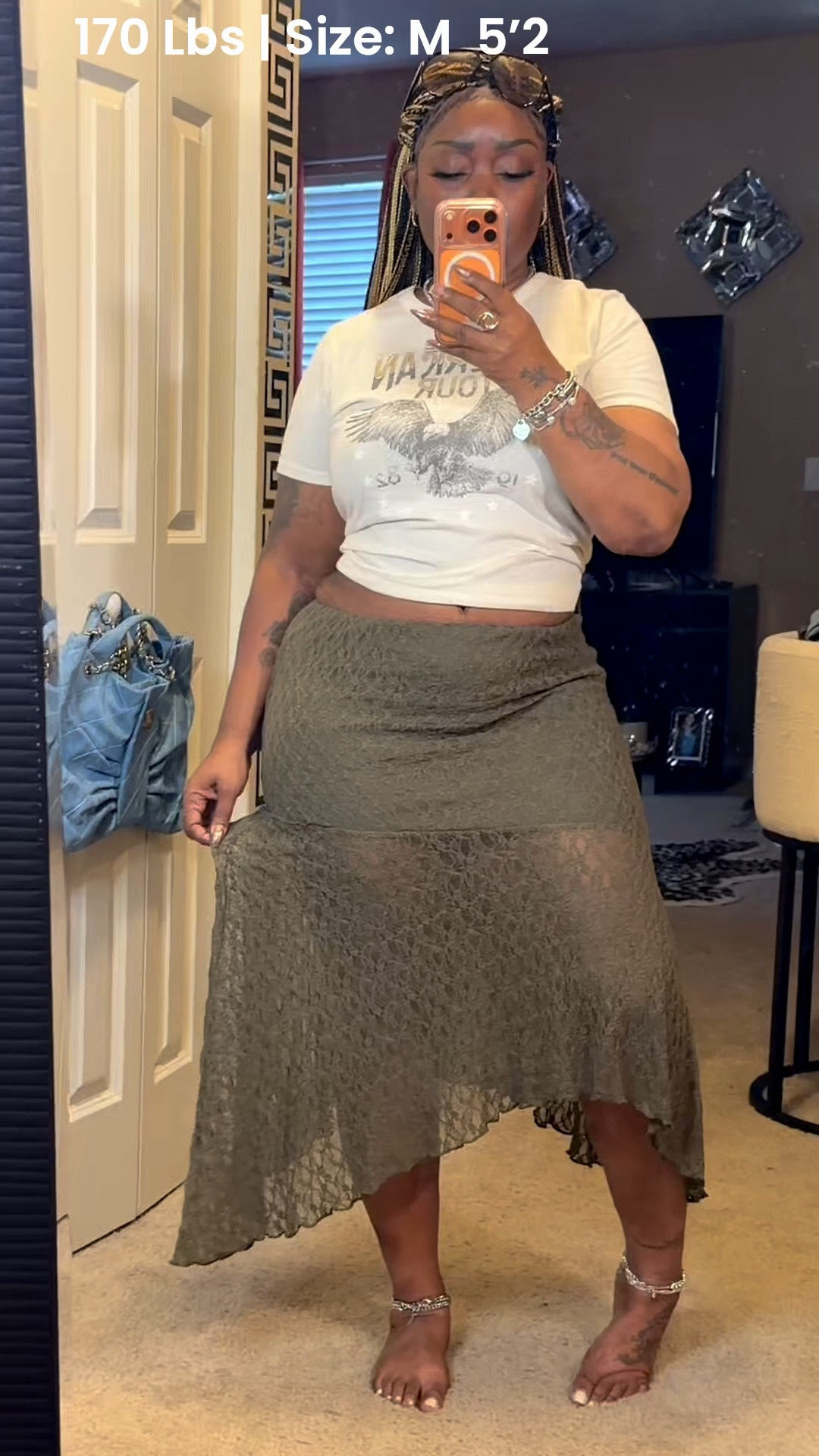 Walmart don't come to play!!!  The skirt is stretchy, so size down to have a snug fit…… 

~ Follow ~
📌LTK (Free) Search (Creators) Type: Mz_Ronnie 
📌TikTok: MzRonnie Tha Fashionista
'📌Amazon Storefront: Mz. Ronnie
📌Walmart Storefront: Mz_Ronnie Fashion Finds
📌Instagram: Magical_diva72
📌FB: Ronnie Bond
📌Youtube: Mz_Ronnie

#LTKootd #LTKgrwm #LTKPetite