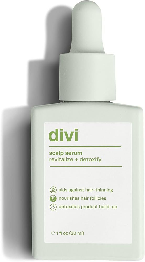 divi Scalp Serum, Revitalize and Detoxify, Aids against hair-thinning, nourishes hair follicles, ... | Amazon (US)