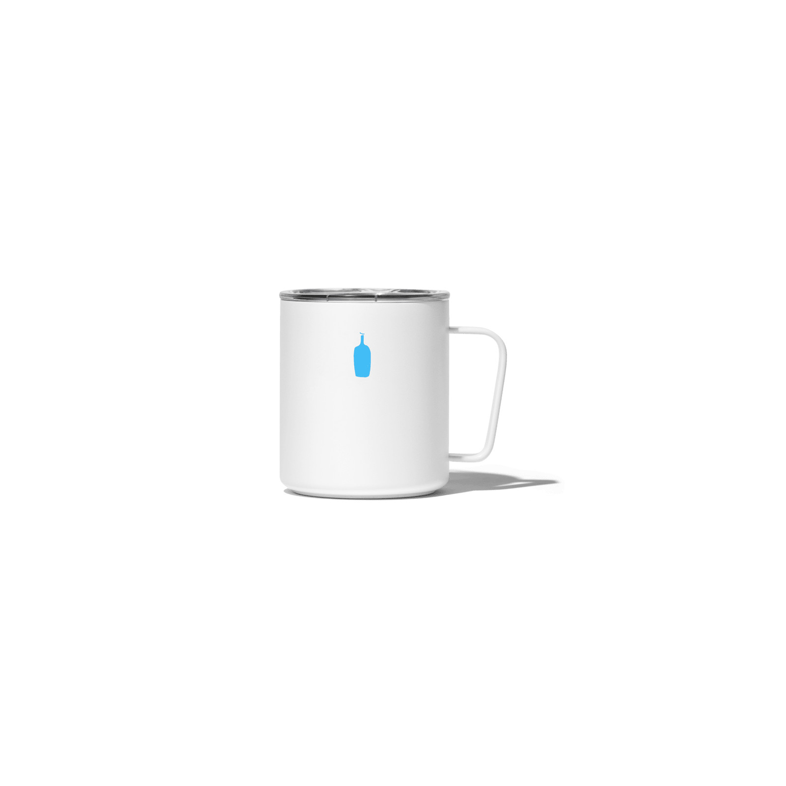Perfect-sized travel mug. Comfy handle. Insulated walls keep liquids hot, even on wintry days—a... | Blue Bottle Coffee
