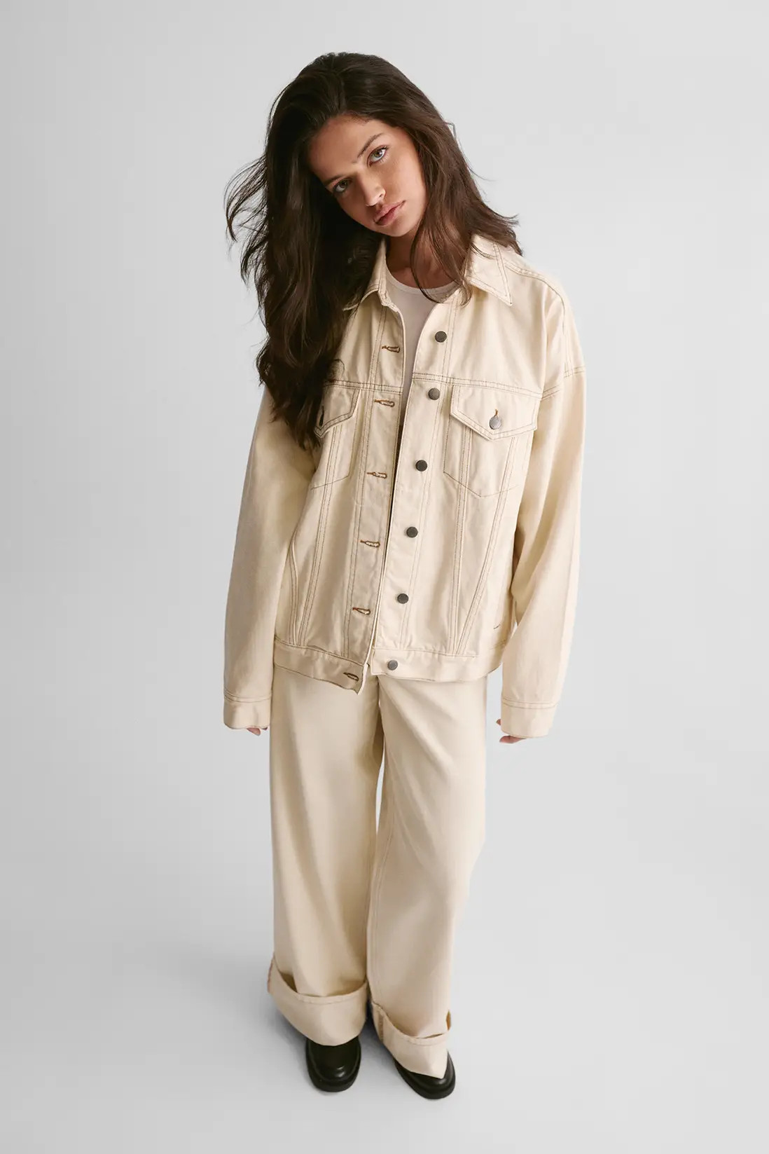 The Denim Turn Up Jeans | Nasty Gal US