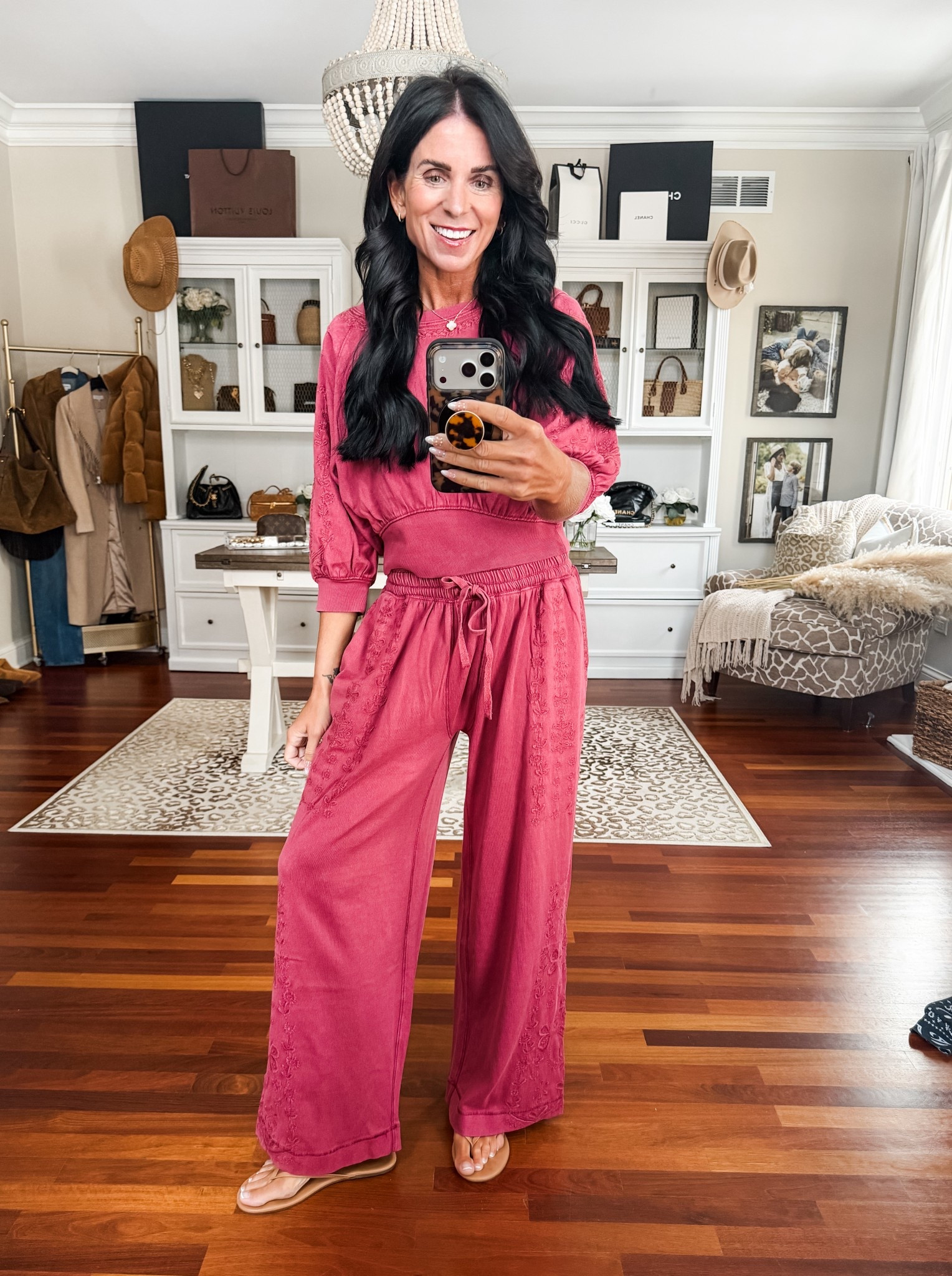 Love this set for travel! Wearing a small top exchanged the pants for XS

#LTKootd #LTKmomlife #LTKSeasonal