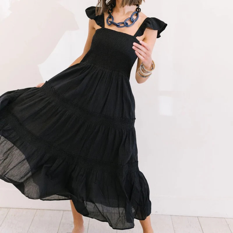 Black Rio Dress | Sunshine Tienda