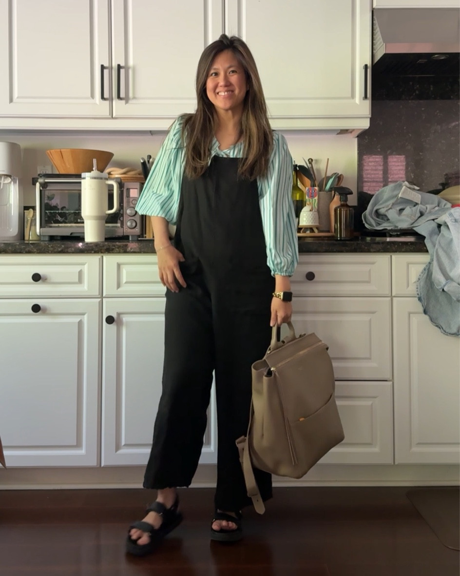 overall fit paired w oversized jean jacket for a remote work day 

Overalls are [old] zara but linked similar  

#LTKSeasonal #LTKfindsunder100 #LTKfindsunder50