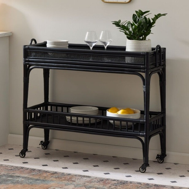 Bar carts are so versatile 

#LTKHome