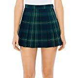 American Apparel Women's Plaid Tennis Skirt | Amazon (US)