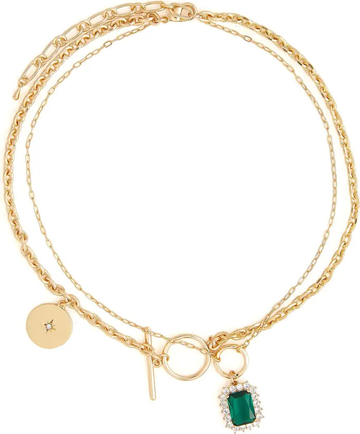 Petit Moments Tommy Layered Charm Necklace | Nordstrom | Nordstrom