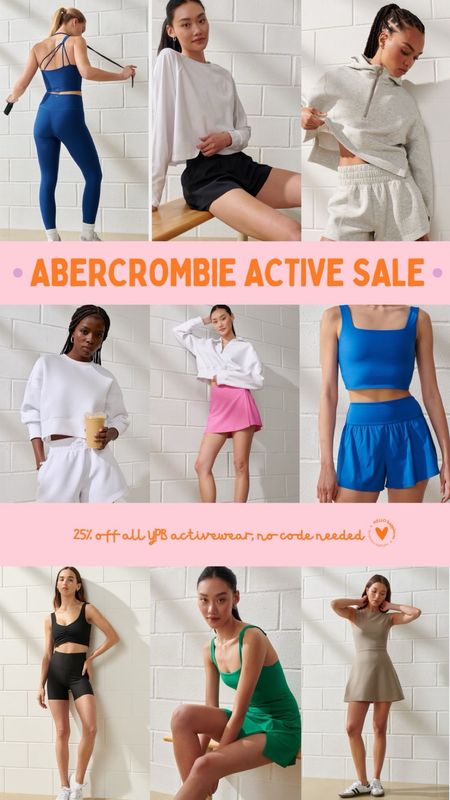 Abercrombie active sale… 25% off all YBP activewear, no code needed 🧡

#LTKsalealert #LTKActive #LTKstyletip