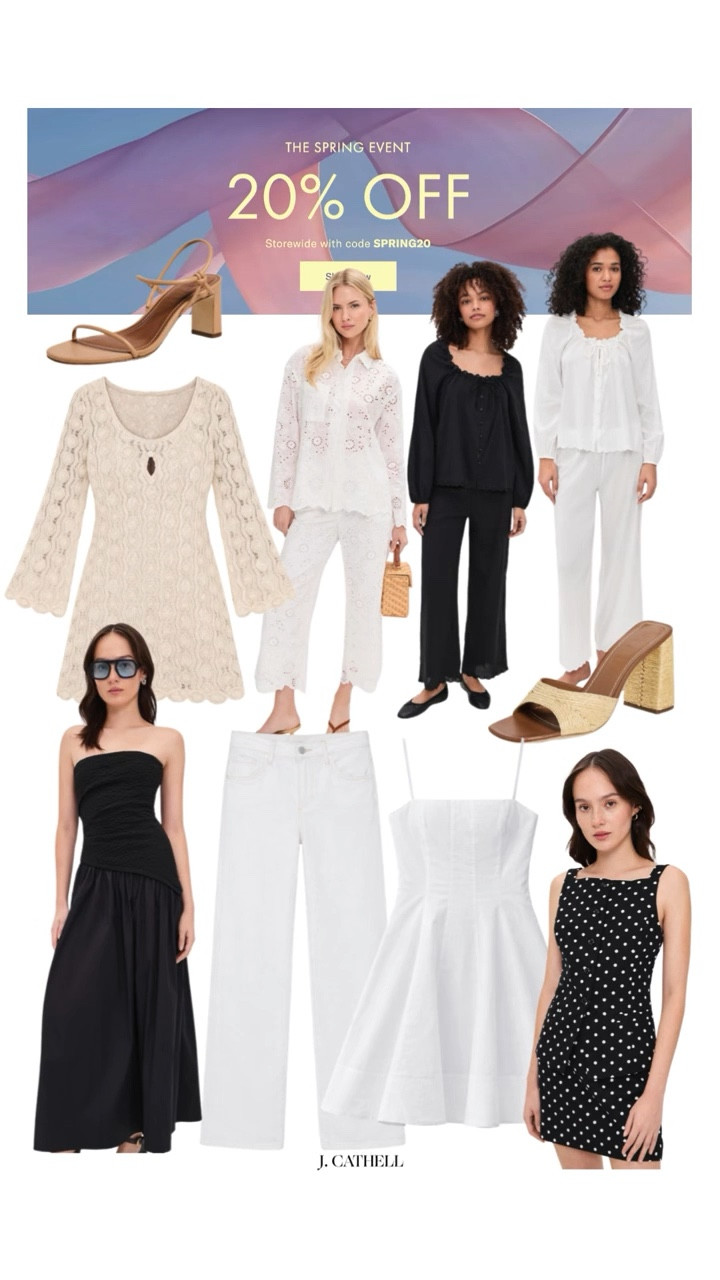 Shopbop Spring Event 🌸✨

The perfect time to refresh your wardrobe—**20% off with code SPRING20**. From everyday staples to standout spring pieces, this is where I stock up on the items I know I’ll wear on repeat.

If you’ve had your eye on anything, now’s the moment. Save this for later and tap to shop my favorites before they’re gone. 🤍

#LTKSale #Shopbop #SpringStyle #WardrobeRefresh #LTKFinds
 

 

#LTKootd #LTKOver40 #LTKSaleAlert