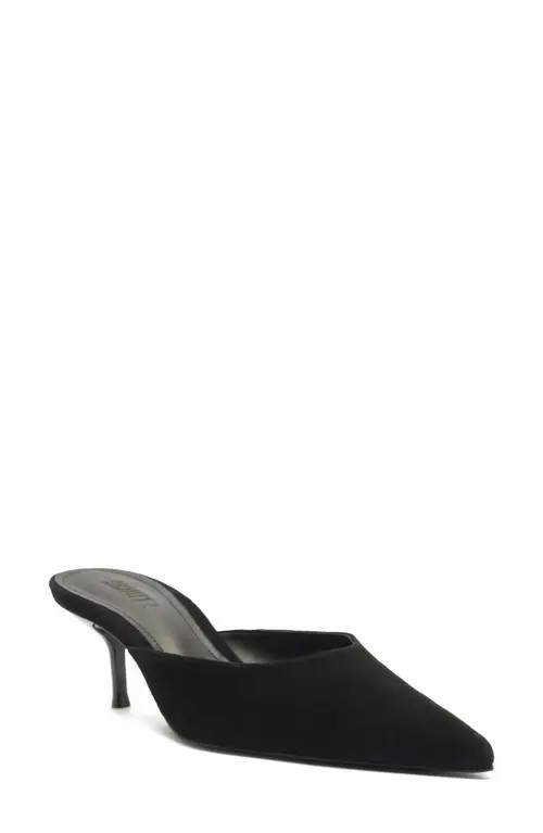 Schutz Julie Pointed Toe Mule in Black at Nordstrom, Size 9 | Nordstrom