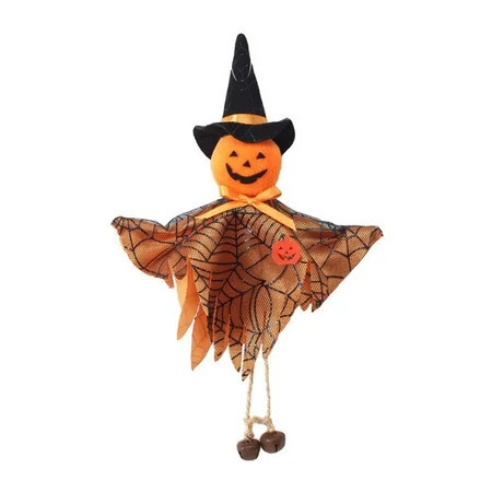 Clearance! Halloween Decor Halloween Decorations Halloween Pumpkin Witch Doll Party Doll Pendant For Indoor And Outdoor Party Holiday Decoration Fall Décor Desktop Ornament A B C | Walmart (US)