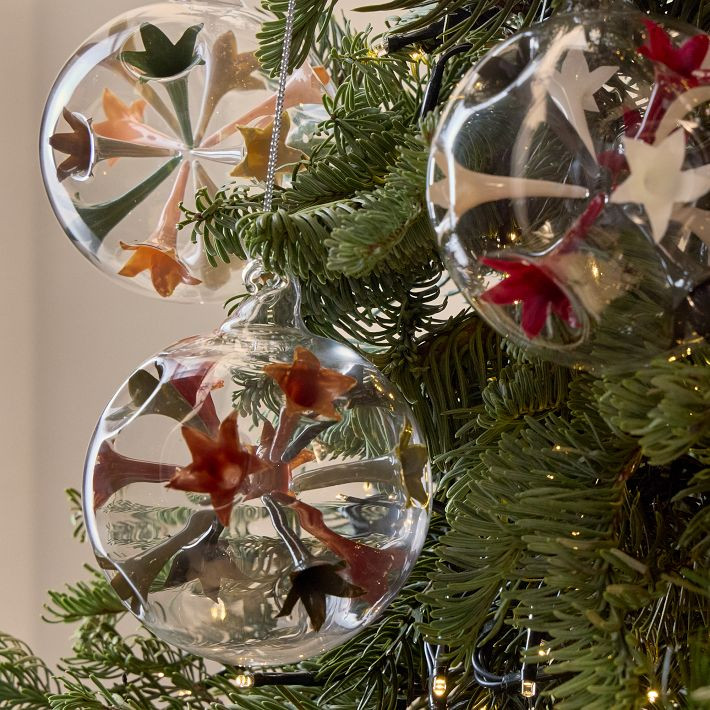 Colored Glass Ball Ornaments | West Elm (US)