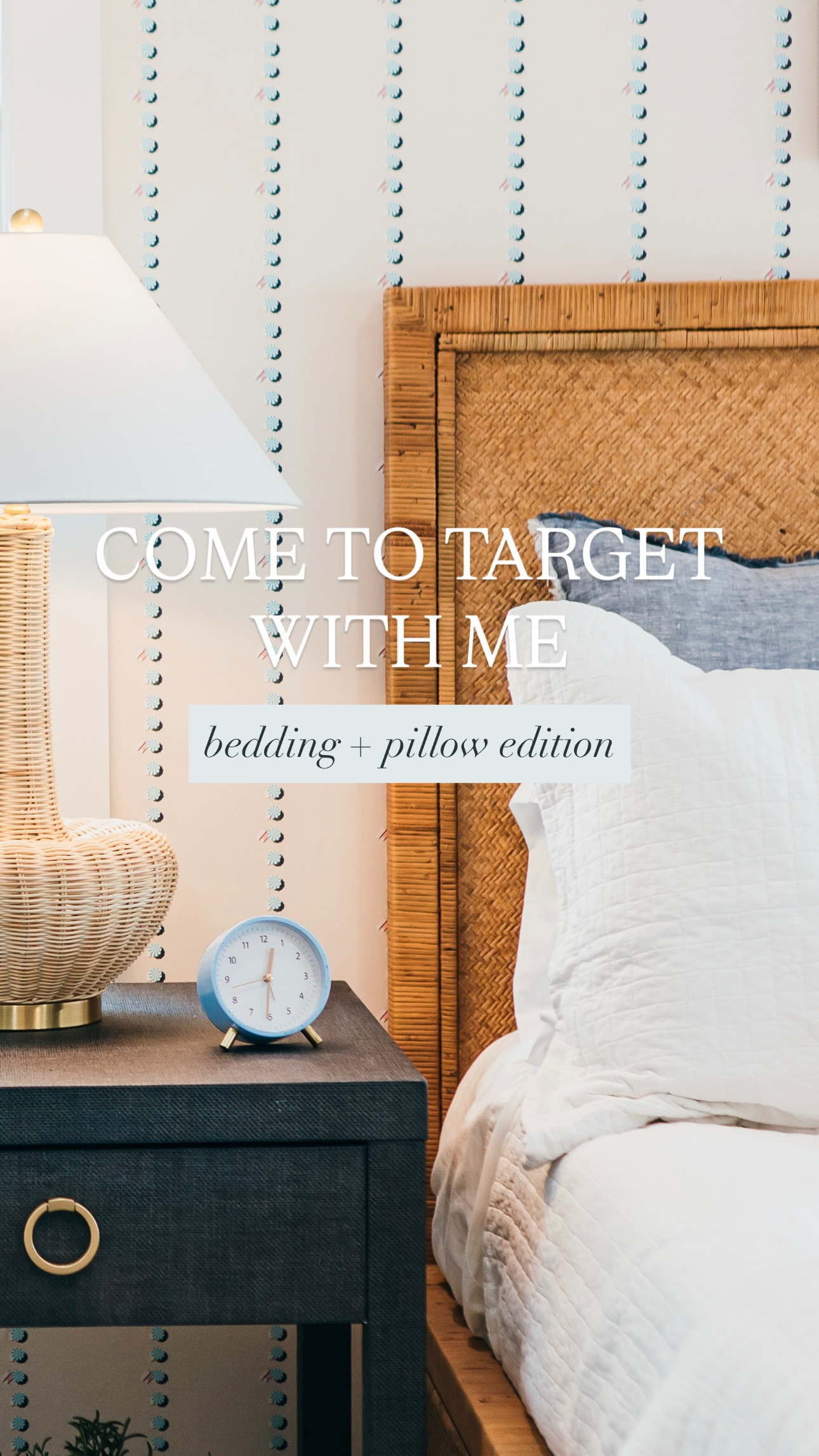 Come shopping at Target with me—bedding & pillow edition! 🛏️ ✨ I’m showing you my go-to faves (including a few I’ve already used in client projects). Coastal textures, cozy layers, and budget-friendly finds you’ll love! 🌊 #TargetFinds 

#LTKSummerEdit #LTKHome #LTKFindsUnder50