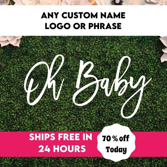 Oh Boy Oh Baby Wood Sign Wood Baby Shower Sign Oh Baby | Etsy | Etsy (US)