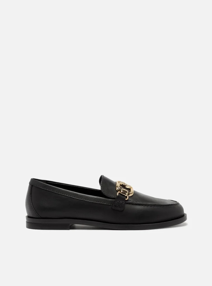 Mocassim Preto Arezzo Couro Medalha | ZZ Mall (BR)