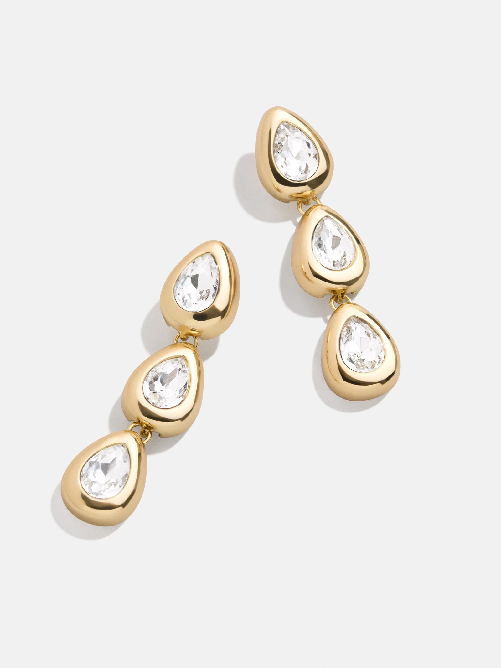 Eden Earrings - Gold/Pavé | BaubleBar (US)