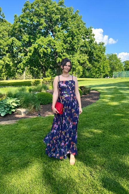 I wore this beautiful Hutch dress to my cousin’s spring wedding in West Chicago! I styled it with a red purse and nude heels    Love these floral options if you need a wedding guest dress  

#LTKWedding #LTKSeasonal #LTKStyleTip