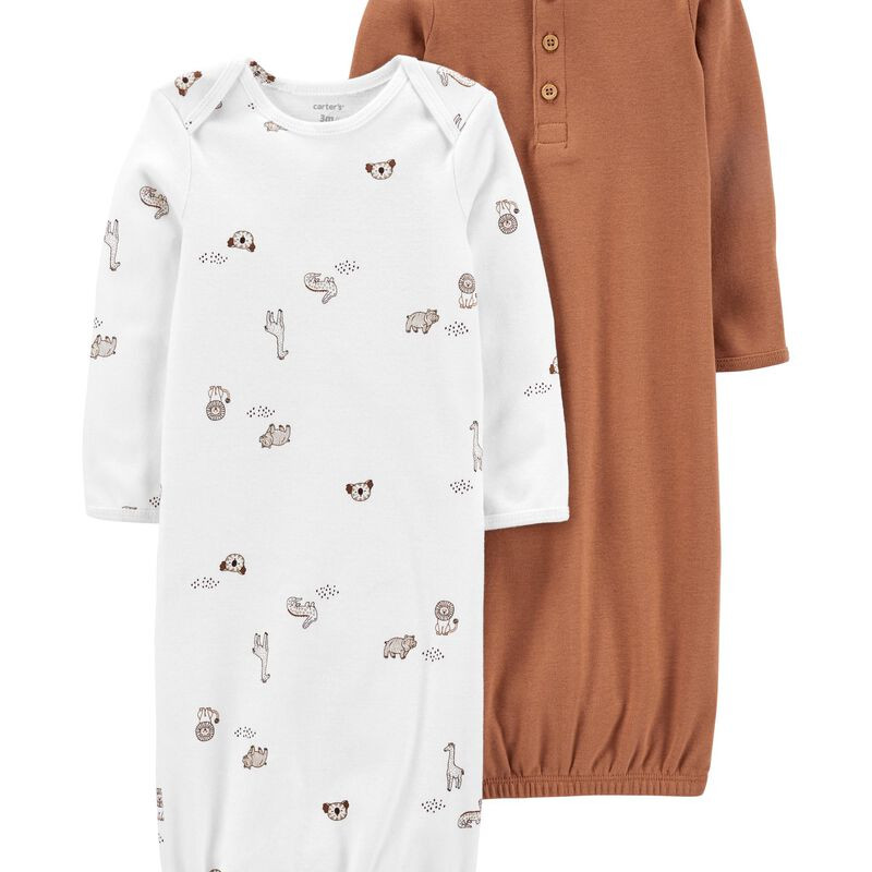 Baby 2-Pack Sleeper Gowns | Carter's