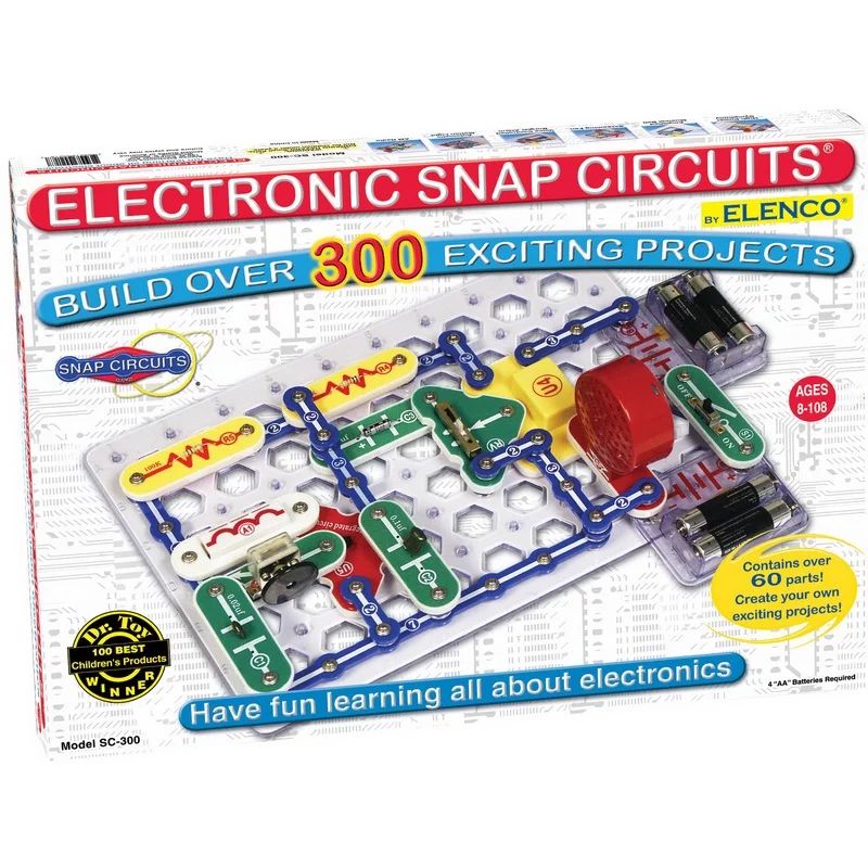 Snap Circuits Classic SC-300 Electronics Exploration Kit - Walmart.com | Walmart (US)