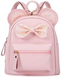 Sunwel Fashion Cutest Cartoon Toddler Bow Mouse Ears Bag Mini Travelling School Shoulder Backpack... | Amazon (US)