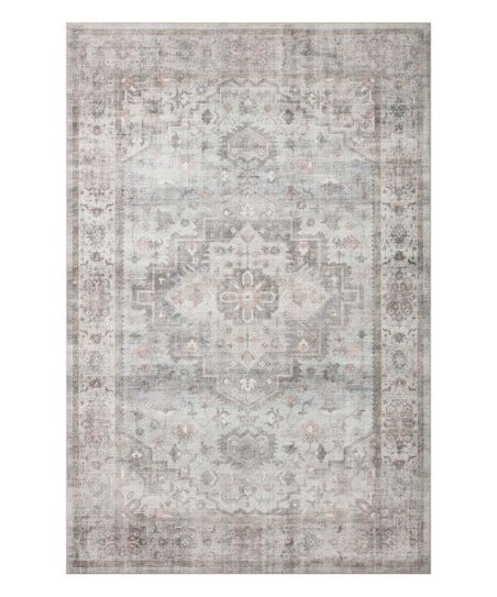 Dove & Blush Medallion Traditional Heidi Rug | Zulily