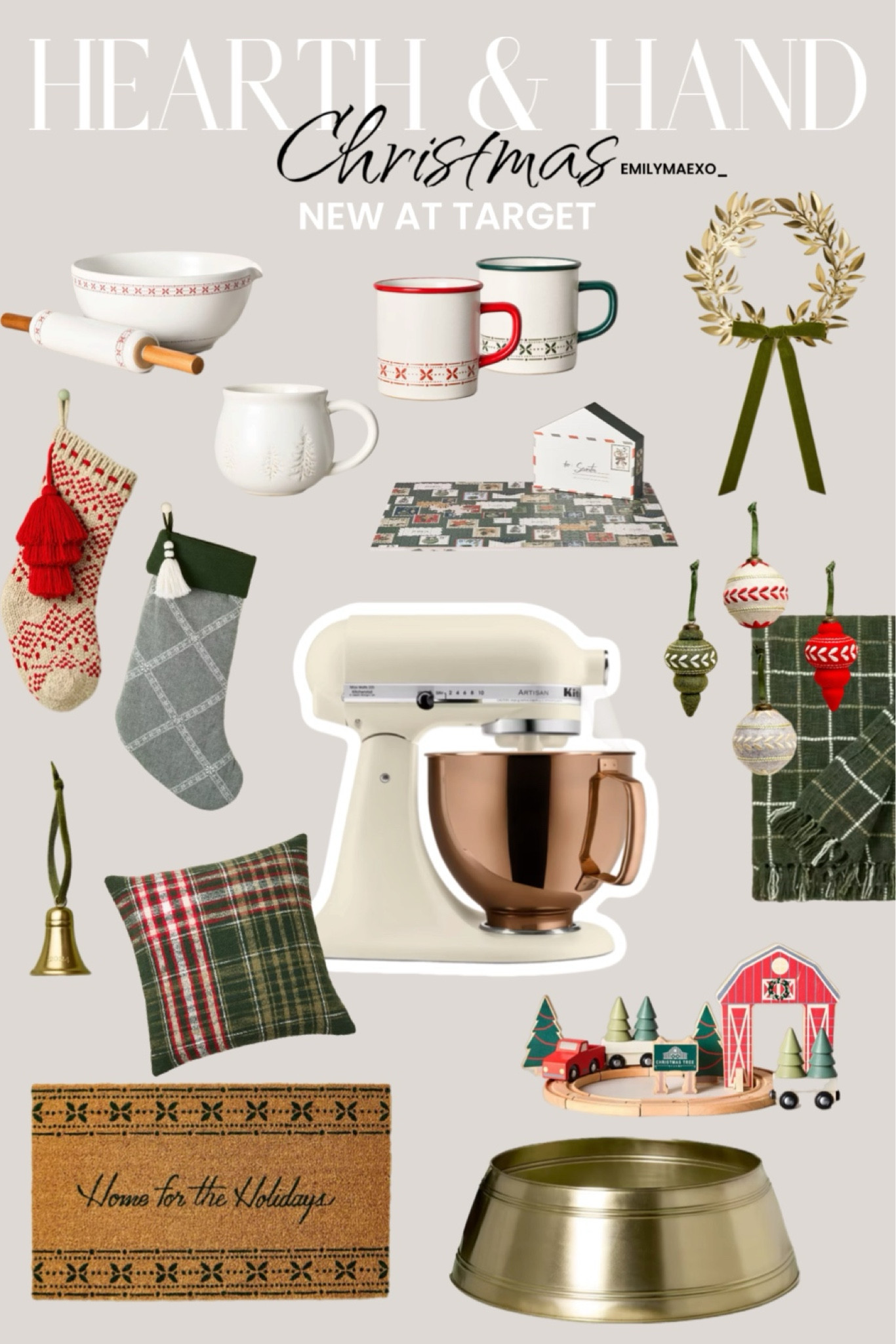 Hearth and hand Christmas collection at target. This collection is gorgeous! This is just a fraction of the items they have. They went all out this year  

#LTKSeasonal #LTKHome #LTKHoliday